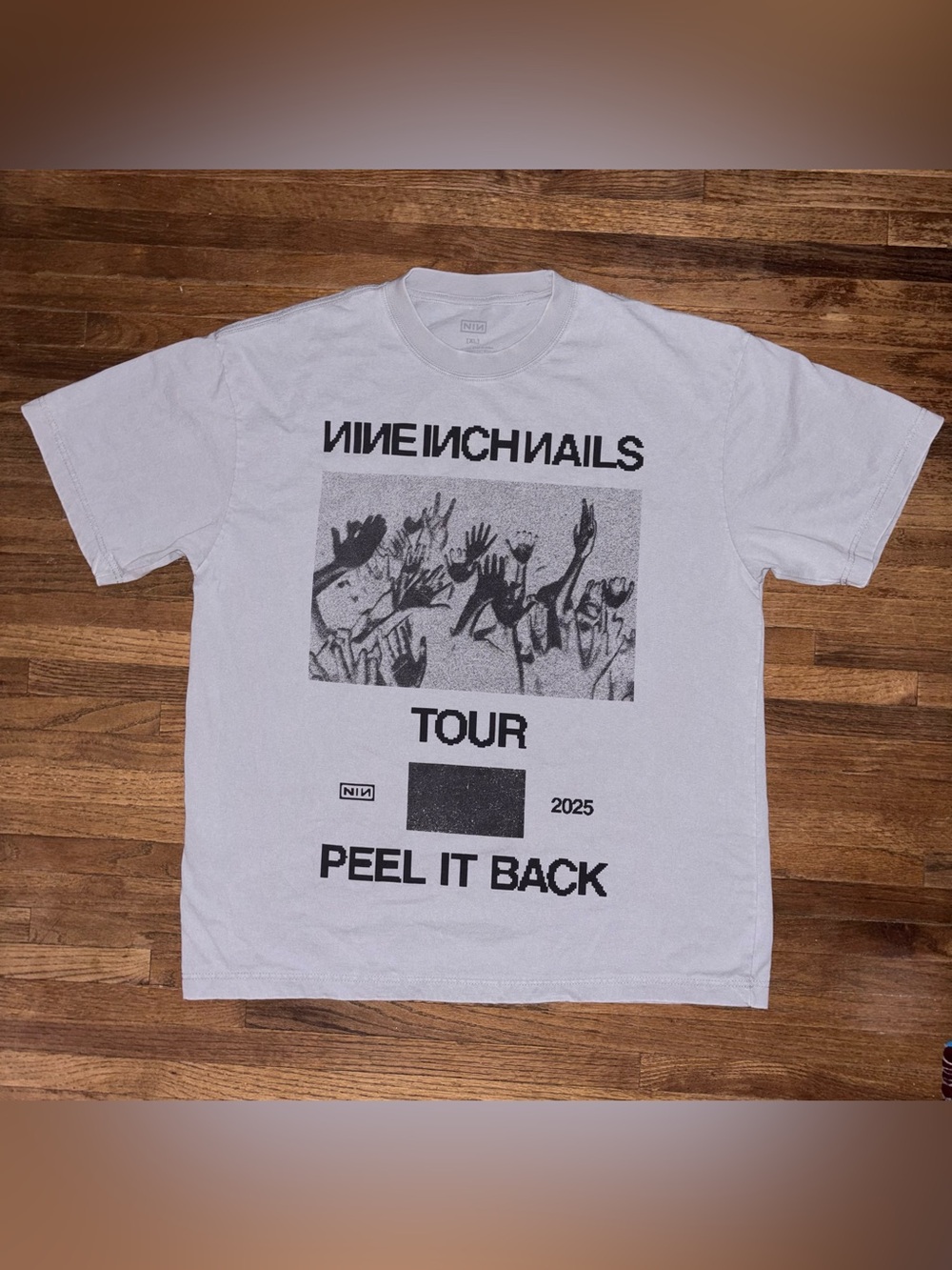 Nine Inch Nails 2025 tour Band T-shirt